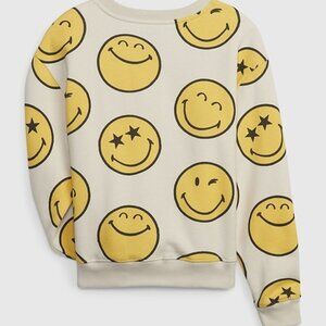 Gap × SmileyWorld® Kids Graphic Sweatshirt 6/7